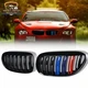3-Color Gloss Black Front Kidney Grill for BMW E63 M6 645Ci 650i E64 2DR 04-10