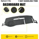 Dash Cover Mat Dashboard Pad For 2007-2013 Chevy Silverado Suburban Tahoe Gray