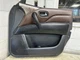 2021 INFINITI QX80 Passenger Side Front Interior Trim Panel Black and Brown OEM