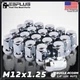 24 Pc Lug Nut M12x1.25 Chrome Fit Nissan NP300/NV350/Pathfinder/Titan/Xterra