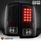 Black Fits 2009-2022 Dodge Ram 1500 2500 3500 LED Tail Lights Brake Lamps Pair