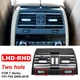 2pcs Car Console Center Grille Dash AC Air Heater Vent For BMW 7 Series F01