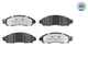 MEYLE Front Disc Brake Pad Set For NISSAN Leaf RENAULT Alaskan 14- D10604JA0A