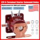 12V Heavy Duty 4-Terminal Solenoid Relay For Ford Starter Car Truck SW3 SNL135