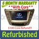 LEXUS IS250 IS350 GPS Navigation Monitor w/ Climate Controls Touch Screen Radio
