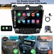 10.1" 2G+32G Apple Android 12 Car GPS Stereo Radio For Honda Accord 2003-2007