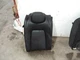 2017 MASERATI GHIBLI Passenger Right Side Rear Seat Back Black Leather Trim NA