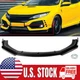 For Honda Civic Sedan 13-2015 9th Front Bumper Lip Splitter Spoiler Gloss Black
