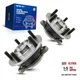 513354 Pair Front Wheel Bearing Compatible with Mazda 3 2014-2018, Mazda CX-3