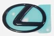 FITS LEXUS RCF PEARL BLACK EMBLEM W ALIGN PINS REAR TRUNK 15 16 17 18 19 20