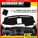 Dash Mat Dashmat For Ford F-150 F150 2015-2018 16 17 18 Dash Cover Black Carpet
