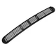 Graphite Dash Defrost Vent Cover for 1998-2005 GMC Olds S-10, 15046436- 2pack