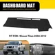 Fits 2004-2015 NISSAN TITAN LHD DASH COVER MAT DASHBOARD PAD / BLACK Anti-glare