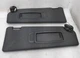 2007-2013 BMW X5 Front Driver & Passenger Sun Visor Pair Black OEM