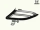 Tesla Model X 2016-2020 Dash Driver Side Outer Air Vent Grille Bezel Molding OEM