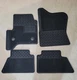 2014-2018 GMC Sierra Chevrolet Silverado Black All Weather Floor Mats Crew Cab