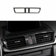 1 Pcs For Mazda 3 Axela 2014-2019 Carbon Fiber Middle Air Outlet Vent Trim Cover
