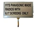 TOYOTA VENZA TACOMA PRIUIS CAMRY RADIO DIGITIZER TOUCH-SCREEN GLASS 6.1" NEW