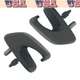 2Pcs Coat Hook Clip Dark Grey Fits 2019-2024 Chevrolet Silverado 1500 2500 3500
