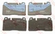 Audi Disc Brake Pad Set FRONT TRW GDB1974 FOR Q5 Audi 8R 8R0698151L