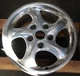 99 00 01 PORSCHE 911 CARRERA OEM WHEEL RIM POLISHED 17X9 99636212800 M396 67243