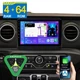 4+64G Car Stereo Carplay For Jeep Wrangler JL 2018-2022 Android 15 Sat Nav Radio