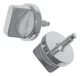 Crown Automotive Fits For  Jeep Replacement    Rt26028    Windshield Knobs