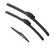 Set of 3 Front & Rear Wiper Blades for Toyota RAV4 2001-2005 OEM Quality