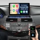 Radio de coche Android 15 para 2008-2012 Honda Accord 2+32G Carplay WiFi est&eacute;reo