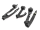12 BMW X5 E70 REAR 2ND ROW LEFT CENTER RIGHT SEATBELT RETRACTOR SET/3 (Black)