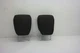 2010 - 2017 GMC TERRAIN FRONT SEAT HEADREST SET LEFT AND RIGHT BLACK CLOTH OEM