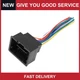 Pack of 1 For Chevrolet Cruze Car Female CD Radio Wire Harness Adapter Connector