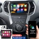 Apple Wifi Carplay Car Stereo Radio GPS Navi For Hyundai Santa Fe IX45 2013-2018