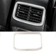 Car Rear Air Outlet Vent Frame Trim For Volkswagen ID.4 21-2023 Silver Titanium