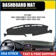 Grey Dash Mat Cover for 1992-1996 Ford F-150 F-250 F-350 F-450 Dashboard Carpet