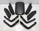 ✅ 11-18 OEM Porsche Cayenne 958 Center Front Rear Door Armrest Leather Black SET