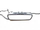 Used Front Center Interior Rear View Mirror fits: 2013 Jeep Wrangler automatic d