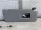 2021 TOYOTA 4 RUNNER Passenger Right Side Gray Cloth Sun Visor W/Lighted Mirror