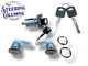 92-96 Bronco F-150 F-250 F-350 Ignition & Door Lock Cylinder Set 2 Ford OEM Keys