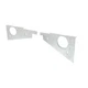 United Pacific 110238 Rear Floor Pan Braces, 1966-1967 Bronco