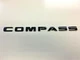 11 12 13 14 15 16 17 JEEP COMPASS DOOR EMBLEM GLOSS BLACK NEW OEM R/L 68211300AA