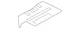 Genuine Subaru Side Extension 52123AJ04A9P
