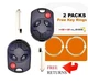 2X 2007 2008 2009 2011 2012 Ford Escape Keyless Entry Remote Car Key Fob