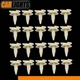 Nylon Door Panel Clips 20Pcs Fit For GM Chevy Pontiac Buick Oldsmobile Cadillac