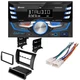 Dual XDM27BT AM/FM Radio Car Stereo (No CD) & Kit For 2007-2013 Toyota Tundra