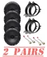 4 Rockford Fosgate 6.75" Front & Rear Car Speaker Kit for 2005-2012 Scion TC New