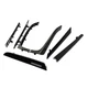 Audi A4 S4 B8 8K 2010 OEM Carbon Fiber Interior Trim Decoration Panel Set 