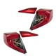 For Honda Civic 16-21 TRQ Driver & Passenger Side Replacement Tail Lights