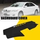 Car Pad Dashboard Dash Mat Cover Dashmat For Black 2007-2011 Toyota camry