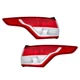 Tail Light For 2013-2016 Ford Escape Rear Lamp Left&Right Side Pair W/O Bulbs